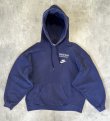 画像1: 90'S NIKE 銀タグ スウェットパーカー フェードネイビー USA製 (VINTAGE)