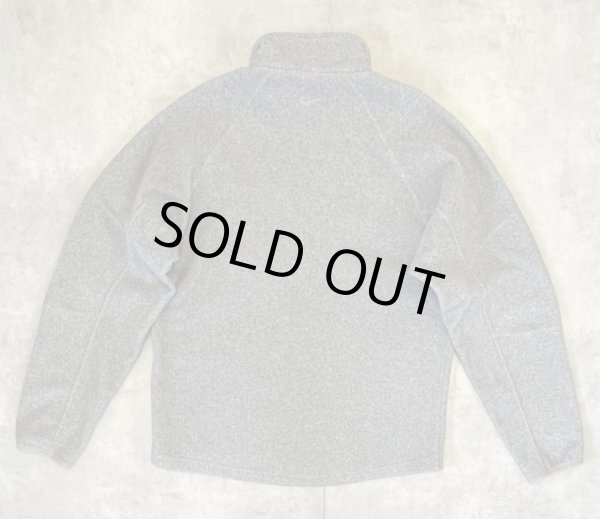 画像4: 00'S NIKE 立体裁断 ハーフジップ フリースジャケット グレー (VINTAGE)