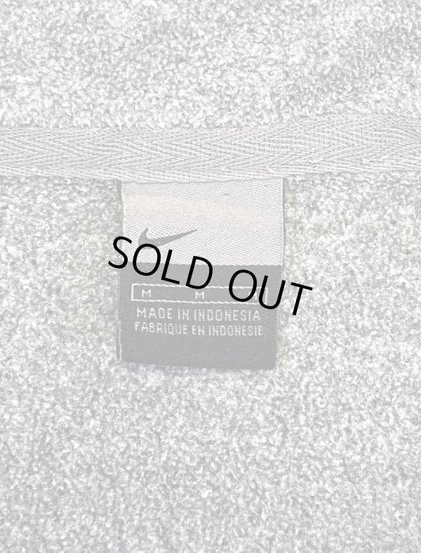 画像2: 00'S NIKE 立体裁断 ハーフジップ フリースジャケット グレー (VINTAGE)