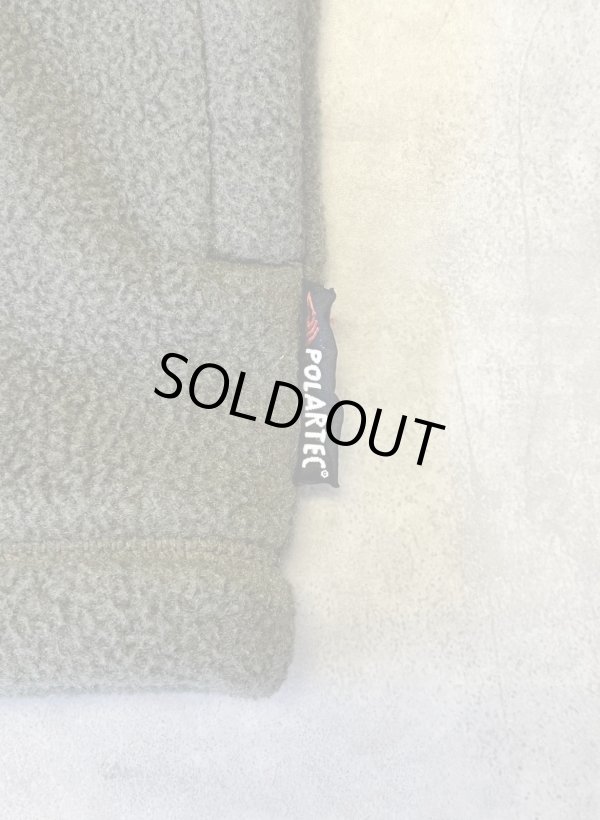 画像4: 90'S TIMBERLAND フルジップ フリースジャケット オリーブ/ブラック (VINTAGE)