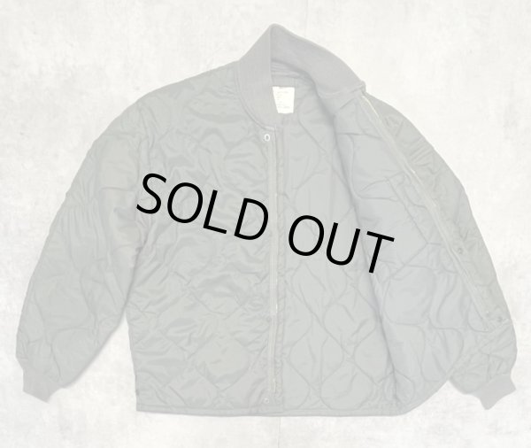 画像4: 70'S アメリカ軍 USAF "CWU-9/P" キルティング ライナージャケット セージグリーン (VINTAGE) 