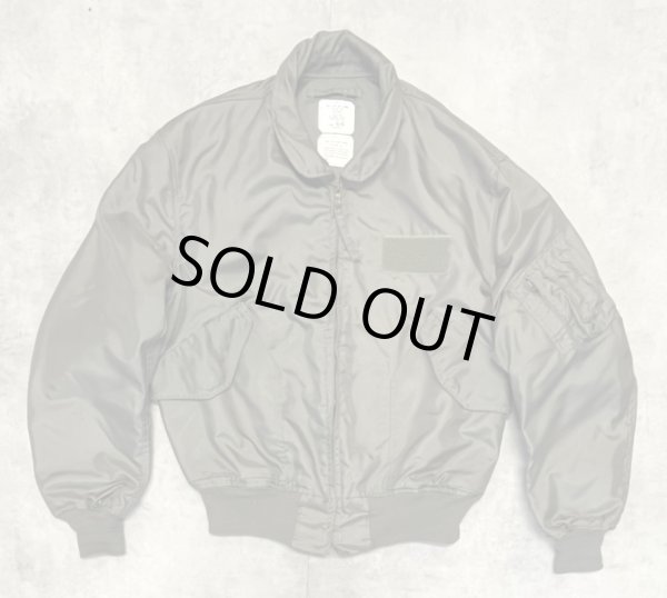 画像1: 90'S アメリカ軍 USAF "CWU-36/P" アラミド フライトジャケット セージグリーン (VINTAGE) 