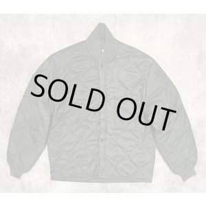 画像: 70'S アメリカ軍 USAF "CWU-9/P" キルティング ライナージャケット セージグリーン (VINTAGE) 