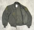 画像4: アメリカ軍 USAF "CWU-36/P" アラミド フライトジャケット セージグリーン (VINTAGE) 