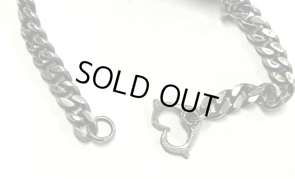 画像6: 50'S アメリカ軍 "US NAVY刻印入り" スターリングシルバー ミリタリー IDプレート チェーンブレスレット シルバー (VINTAGE)