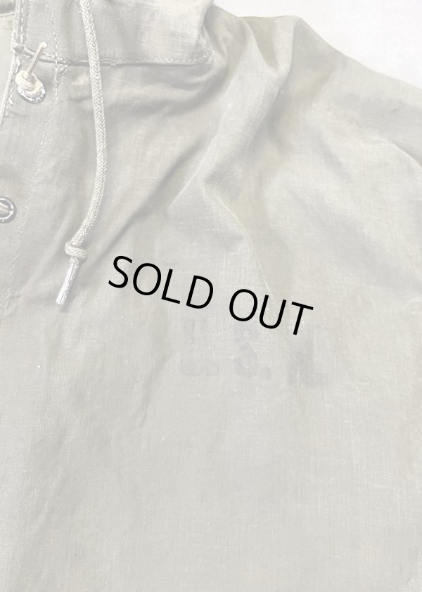 画像3: 40'S アメリカ軍 US NAVY "N-2" デッキレインパーカー オリーブ (VINTAGE)