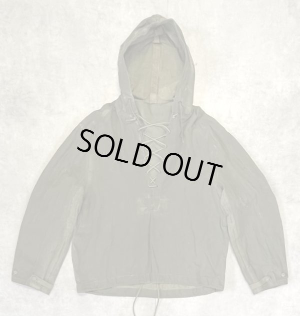 画像1: 40'S アメリカ軍 US NAVY "N-2" デッキレインパーカー オリーブ (VINTAGE)