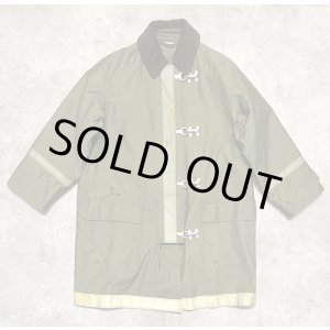 画像: 60'S アメリカ軍 US ARMY ファイヤーマンコート オリーブ (VINTAGE)