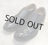 画像: 70'S アメリカ軍 US NAVY "D.J.LEAVENWORTH製" レザーソール サービスシューズ (VINTAGE)