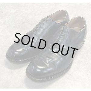 画像: 70'S アメリカ軍 US NAVY "D.J.LEAVENWORTH製" レザーソール サービスシューズ (VINTAGE)