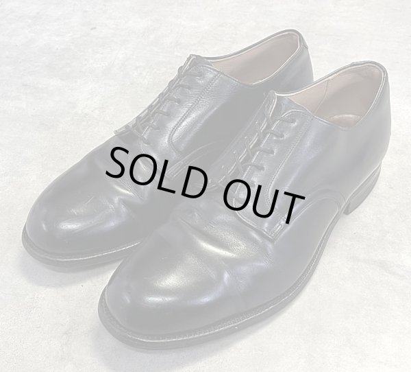 画像1: 60'S アメリカ軍 US NAVY "INTERNATIONAL SHOE CO製" 6アイレット レザーソール サービスシューズ (VINTAGE)