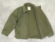 画像4: 80'S アメリカ軍 US NAVY "A-2" デッキジャケット ミリタリーグリーン (VINTAGE)