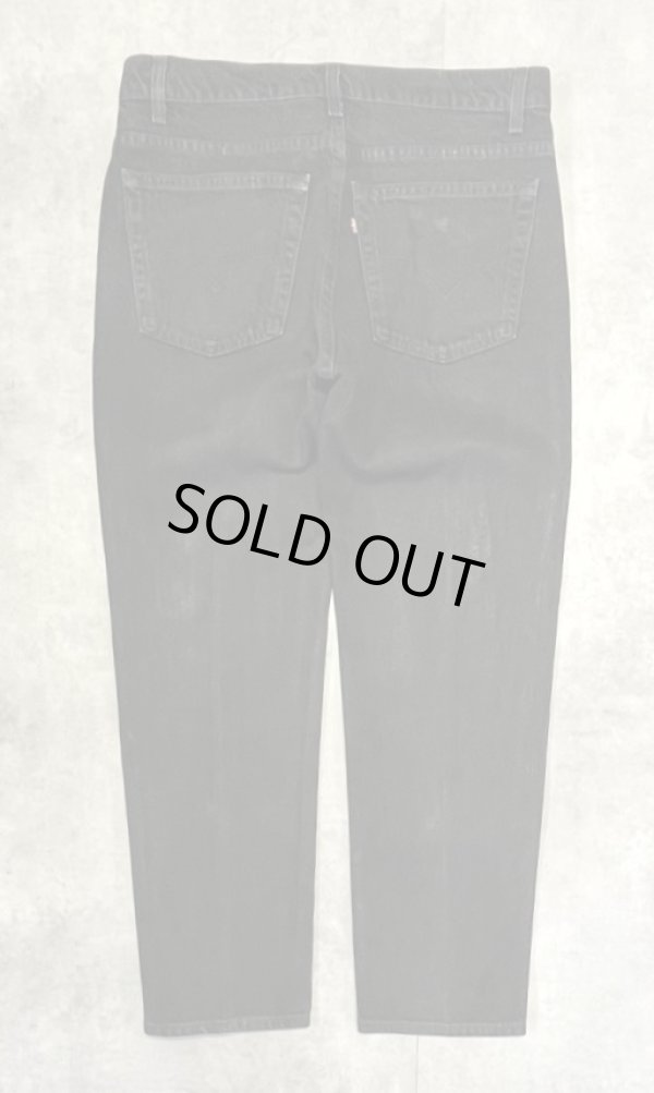 画像3: 90'S LEVIS 505 デニム ブラック USA製 W38L30 (VINTAGE)