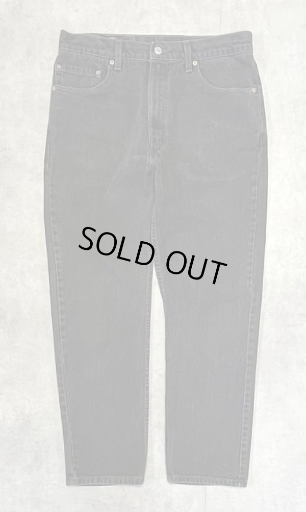 画像1: 00'S LEVIS 505 デニム ブラック USA製 W34L30 (VINTAGE)