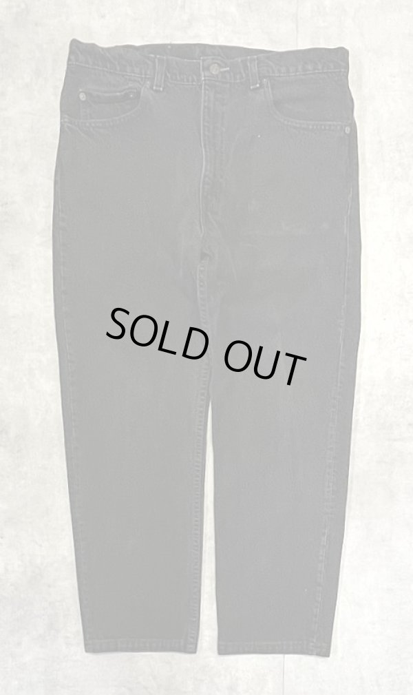 画像1: 90'S LEVIS 505 デニム ブラック USA製 W36L30 (VINTAGE)