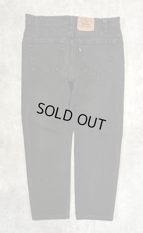 画像3: 90'S LEVIS 505 デニム ブラック USA製 W36L30 (VINTAGE)