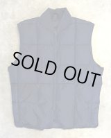 画像: 80'S EDDIE BAUER 黒タグ グースダウン ダウンベスト ネイビー (VINTAGE)