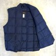 画像3: 80'S EDDIE BAUER 黒タグ グースダウン ダウンベスト ネイビー (VINTAGE)