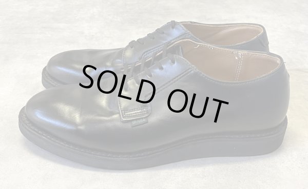 画像2: RED WING 101 レザー ポストマンシューズ ブラック USA製 (VINTAGE)