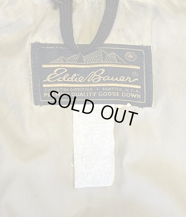 画像2: 80'S EDDIE BAUER 黒タグ リアルコヨーテファー グースダウンジャケット オリーブ USA製 (VINTAGE)