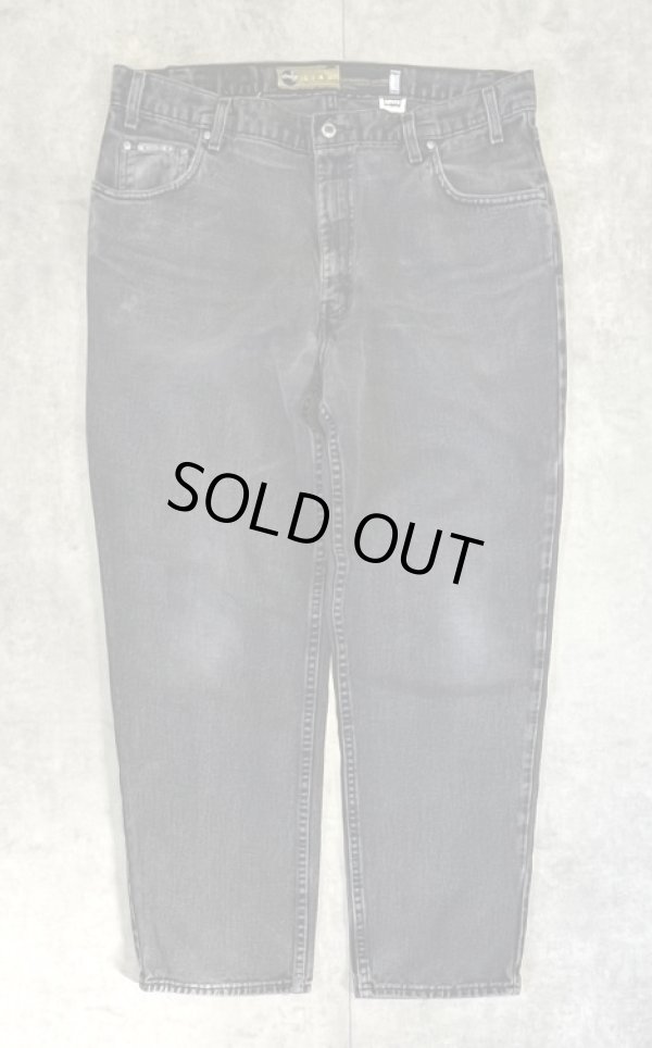 画像1: 90'S LEVIS SILVER TAB デニム ブラック USA製 W38L30 (VINTAGE)