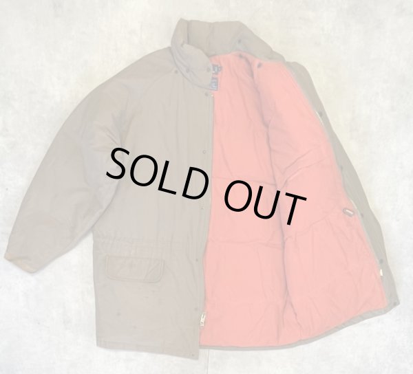 画像4: 80'S RALPH LAUREN チンスト付き ダウンジャケット ダークベージュ (VINTAGE)