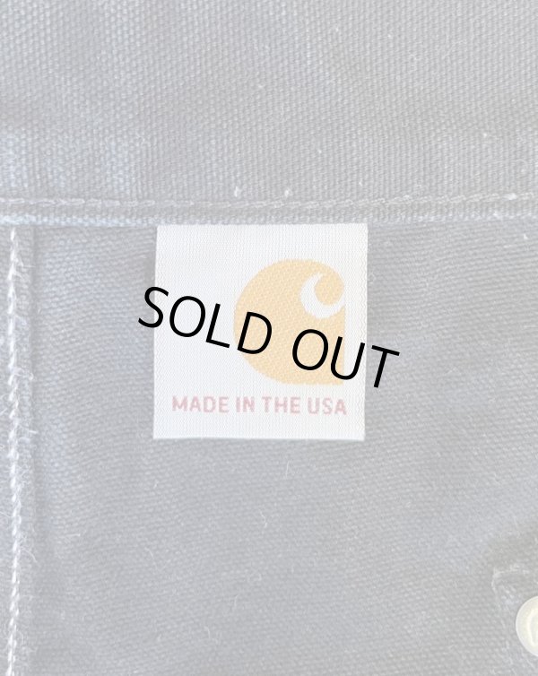 画像2: CARHARTT ダブルニー ダック ペインターパンツ ブラック W38L30 USA製 (VINTAGE)