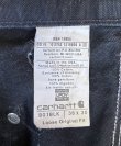 画像3: CARHARTT ダブルニー ダック ペインターパンツ ブラック W38L30 USA製 (VINTAGE)
