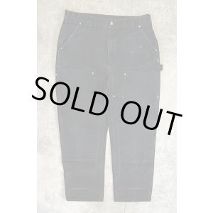 画像: CARHARTT ダブルニー ダック ペインターパンツ ブラック W38L30 USA製 (VINTAGE)
