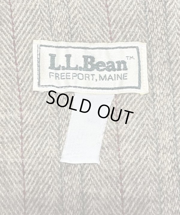 画像2: 70'S LL Bean "STORM COAT" 裏地ウール ストームコート ベージュ USA製 (VINTAGE)