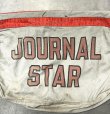 画像2: 60'S JOURNAL STAR 染み込みプリント ニュースペーパーバッグ オフホワイト/オレンジ (VINTAGE)