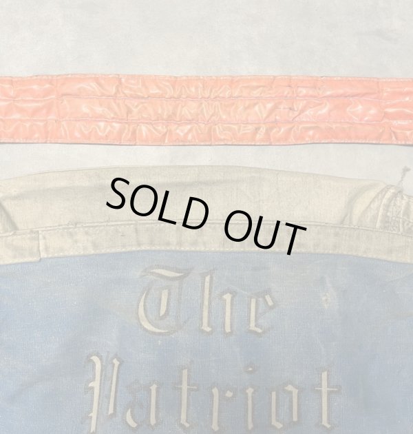 画像5: 60'S THE PATRIOT LEDGER 染み込みプリント ニュースペーパーバッグ オフホワイト/オレンジ (VINTAGE)