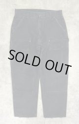 画像: CARHARTT ダブルニー ダック ペインターパンツ ブラック W35L30 (VINTAGE)