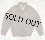 画像: 90'S RALPH LAUREN チンスト付き 裏地付き レザー ドリズラージャケット ブラウン (VINTAGE)
