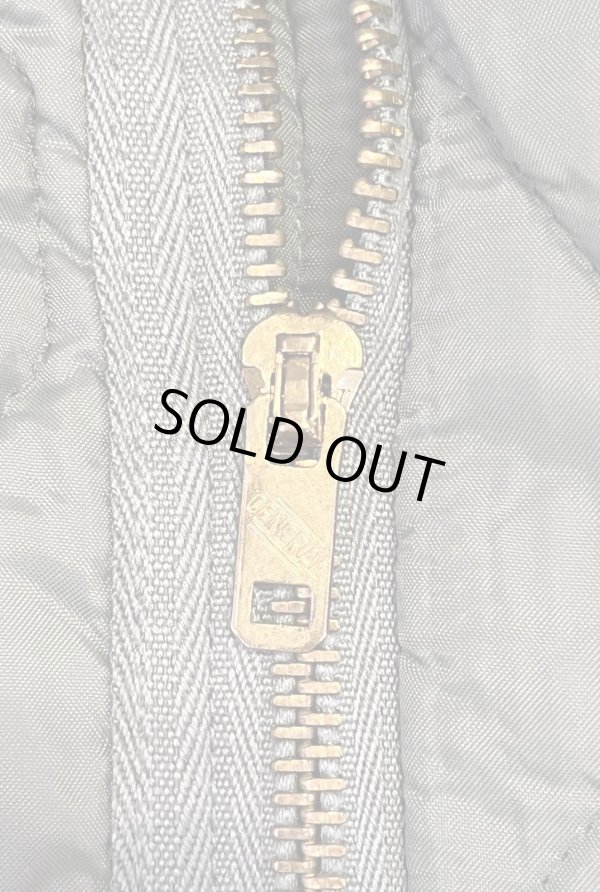 画像3: 60'S アメリカ軍 USAF "CWU-9/P 初期型" キルティング ライナージャケット セージグリーン (VINTAGE) 