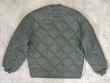 画像5: 00'S アメリカ軍 USAF "CWU-9/P" キルティング ライナージャケット セージグリーン (DEADSTOCK) 