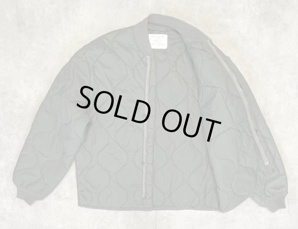 画像4: 80'S アメリカ軍 USAF "CWU-9/P" キルティング ライナージャケット セージグリーン (VINTAGE) 