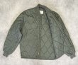 画像4: 60'S アメリカ軍 USAF "CWU-9/P 初期型" キルティング ライナージャケット セージグリーン (VINTAGE) 