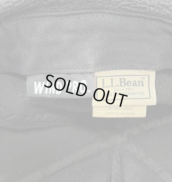 画像7: 00'S LL Bean "POLARTEC WIND PRO" 耳当て付き 2WAY フリースキャップ ブラック (VINTAGE)