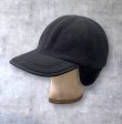 画像1: 00'S LL Bean "POLARTEC WIND PRO" 耳当て付き 2WAY フリースキャップ ブラック (VINTAGE)