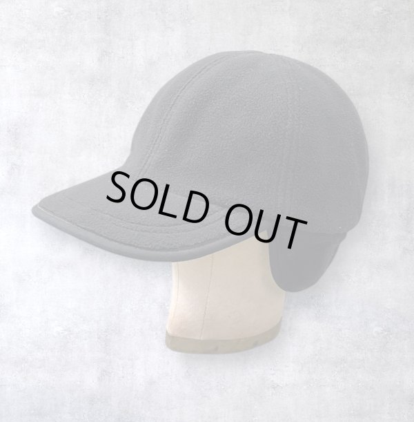 画像1: 00'S LL Bean "POLARTEC WIND PRO" 耳当て付き 2WAY フリースキャップ ブラック (VINTAGE)