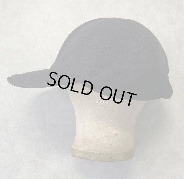 画像5: 00'S LL Bean "POLARTEC WIND PRO" 耳当て付き 2WAY フリースキャップ ブラック (VINTAGE)