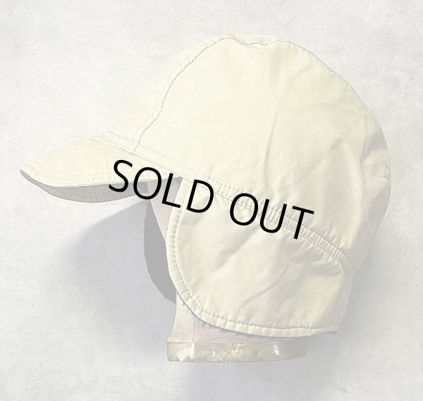 画像5: 90'S LL Bean "GORE-TEX" 裏地ボアフリース 耳当て付き 2WAY キャップ タン USA製 (VINTAGE)