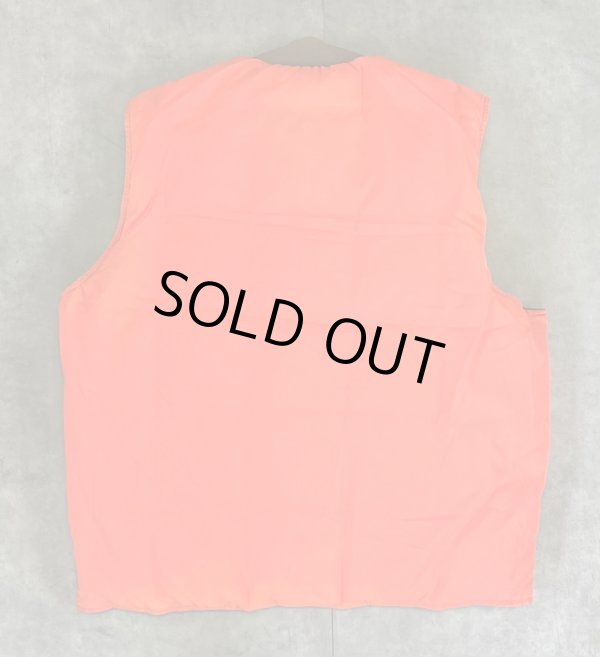 画像6: 70'S WOOLRICH WOOLEN MILLS "THE TETON" リバーシブル ダウンベスト TALONアルミジップ タン/オレンジ (VINTAGE)