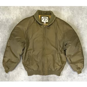 画像: 80'S BERT PULITZER "ALL PURPOSE" グースダウン ダウンジャケット カーキ USA製 (VINTAGE)