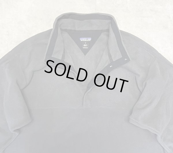 画像3: 90'S PATAGONIA "MICRO D-LUXE PULLOVER" フリース スナップT ダークグレー USA製 (DEADSTOCK)