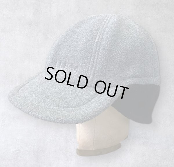 画像3: 90'S LL Bean "POLARTEC" 耳当て付き 2WAY フリースキャップ グレー USA製 (VINTAGE)