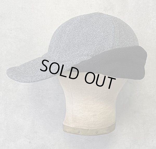 画像2: 90'S LL Bean "POLARTEC" 耳当て付き 2WAY フリースキャップ グレー USA製 (VINTAGE)