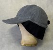 画像4: 90'S LL Bean "POLARTEC" 耳当て付き 2WAY フリースキャップ グレー USA製 (VINTAGE)