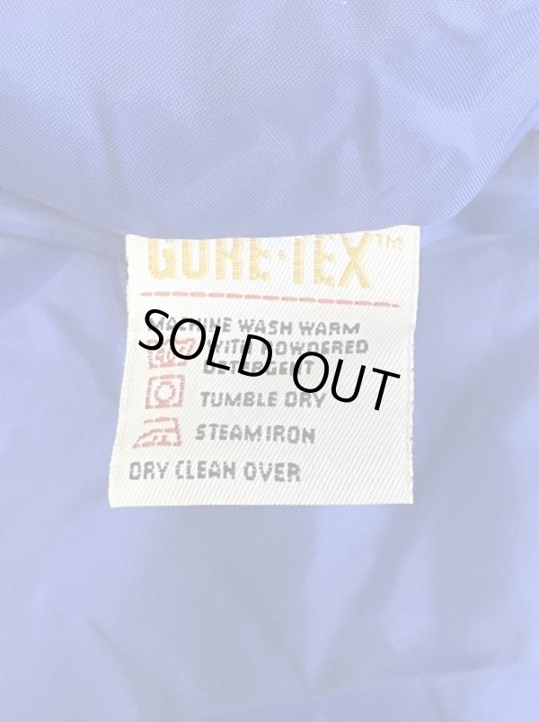 画像4: 90'S LL Bean "GORE-TEX" バギーズジャケット グリーン/ブルー USA製 (VINTAGE)